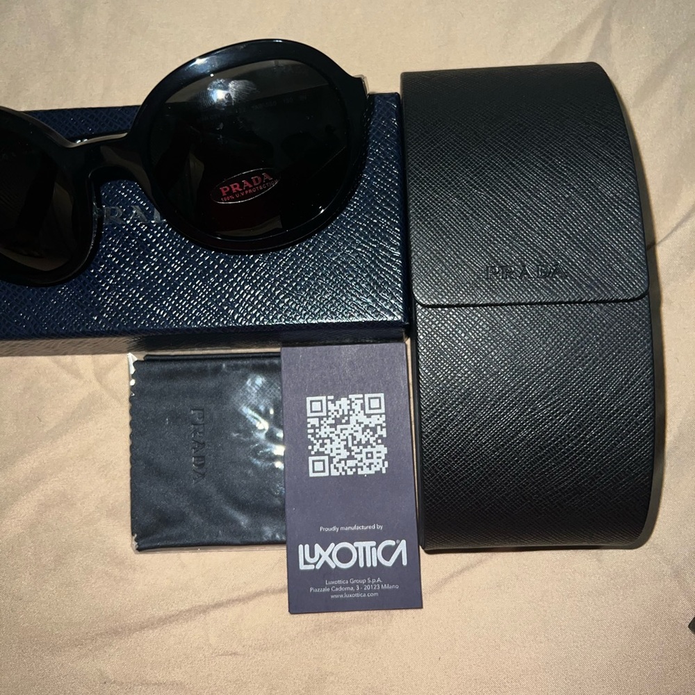 Prada black shades. Never Worn. Brand New